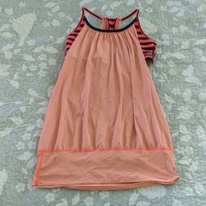Lululemon athletic top orange